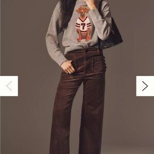 Maeve Brown Corduroy Colette Pants